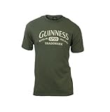 Guinness Vintage Crest Tee Olive Green