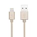 Belkin Metallic Mixit -12W 2.4Amp Fast - Home & Car Lightning Charger W/C TYPE C Adapter - Gold White Kit -(Retail Packing) For iOS iPhone 8/+/X iPad Pro