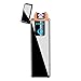 Dibikou Plasma Lighter Flamless USB Rechargeable Lighter Dual Arc Lighter Electronic Plasma Lighter Slim Lighter