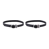 Diamondo Women Leather Shoelaces Shoes Belt Ankle Strap Band for High Heels (Black)
