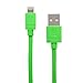 Aduro USB Charge & Sync Cable for Apple Devices, 10 Feet - Green