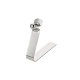 Walmeck 6pcs Kayak Paddle Spring Clips Tent Pole Clips Push Button Spring Snap Clip Locking Tube Pin