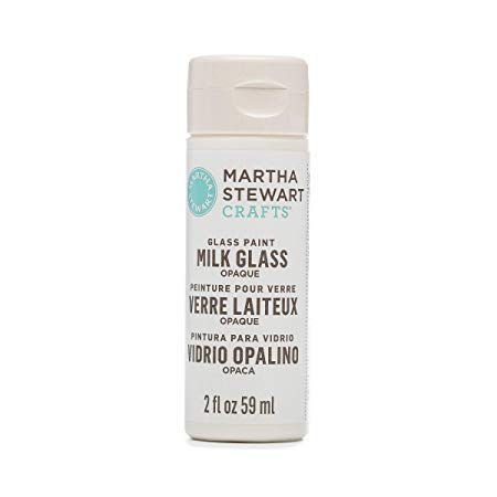 Martha Stewart Opaque Glass Milk White, 2 oz Paint