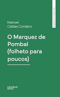 Livro O Marquez de Pombal (folheto para poucos)