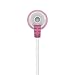 LilGadgets Wired Ear Buds for Kids - Safe & Comfortable, Volume Limited, Wired Earbuds for Kids with an in-Line Microphone, Travel Case, and Splitter - Pink