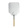 26-Inch Aluminum Pizza Peel with Wooden Handle, 12-Inch x 14-Inch Blade