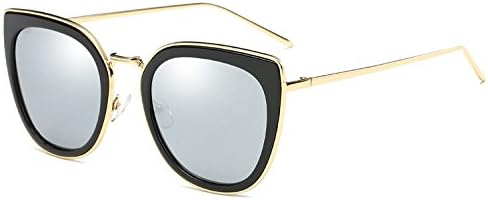 Fashionable Sun Glasses Metal Frame Round Circle Polarized Sunglasses for Women