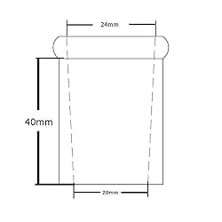 Laboy Glass 50mL Single Neck Flat Bottom Boiling