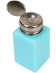 JETEHO 2 pcs 200ml Push Down Alcohol Dispenser Pump Bottle Methanol Container