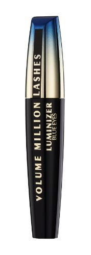 Тушь для ресниц L'oreal объем миллиона ресниц люминайзер для голубых глаз 9мл (3600521979709)