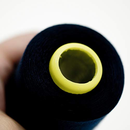 Serger Thread Cones 4 Pack of 3000 Yards Each Spool (Regular Size) Sewing Thread AllPurpose