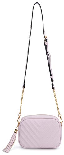 lola mae quilted crossbody bolsa