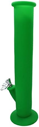 Unique Quality Design 13.7inch Portable Travel Collapsible Silicone Hose (Green)