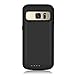 Galaxy S7 Battery Case 4500mAh HETP Rechargeable Extended Backup Battery Pack for Samsung Galaxy S7 Charging Case Portable Power Bank Cover for Samsung S7 -Black - 18 Month Warranty