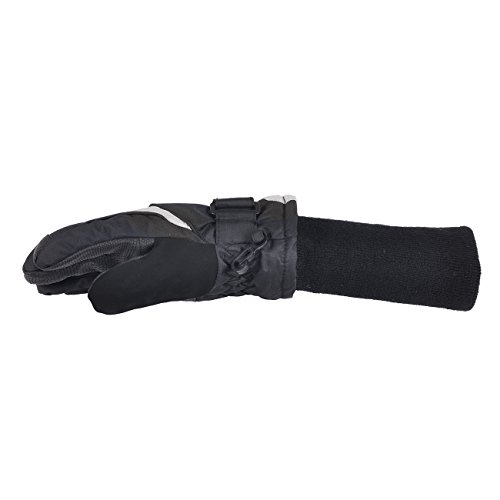 SnowStoppers Kid's Waterproof Ski & Snowboard Winter Gloves Small / 6-10 Years Grey - Thumbnail 2