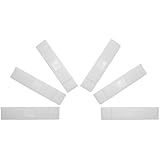 GGG0018 Video Game Cartridge Dust Cover 6 Pack: for Super Nintendo Games (SNES Protector Sleeve Cover or Case)