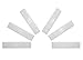 GGG0018 Video Game Cartridge Dust Cover 6 Pack: for Super Nintendo Games (SNES Protector Sleeve Cover or Case) primary