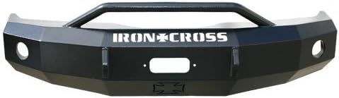 Iron Cross Automotive 22-325-07/11 Heavy Duty Front Bumper with Push Bar for 2007 to 2014 GMC Sierra