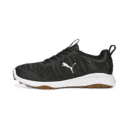 [PUMA] [プーマ] ゴルフシューズ フュージョン プロ メンズ プーマ ブラック/プーマ シルバー (377041)(03) 30.0 cm