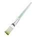 uxcell Lady Beauty Clear Green Slim Handle Mud Mask Face Brush