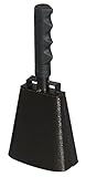 Heritage Products 10 Inch Stick-handled Cowbell with Clapper and Rubber Grip (V2.0) - Antique Copper Finish