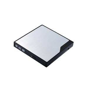 Logitec ポータブル DVDドライブ USB3.0 軽量300g LDR-PMG8U3LSV