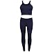 Premium Yoga Clothes Sets - Active Wear Tank Top/Bra and High-Waist Leggings 2 Piece Sets - Women Gym Clothes
