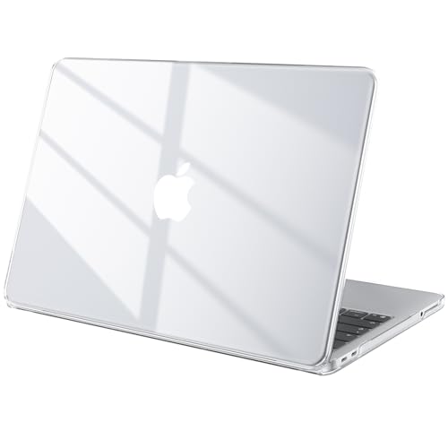 eleger Case Compatible with MacBook Neo 13 Inch A18 Pro A3404, 2026 Released, Protective Case for Mac Book Neo 13 Inch, Transparent Crystal