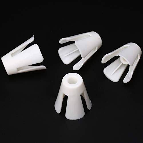 image for Bonlting 8 Pack Plastic Coil Claw Thread Spool Cone Holder Sewing Part