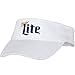 Miller Lite Visor - Stitched Logo