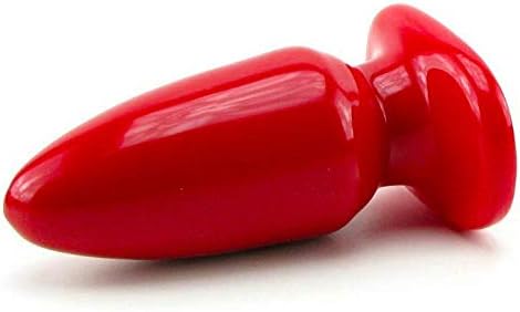 CollectProd Smooth Large Red Back Hole Plug Play Toy Trainer to Pleasure Value_ 8026