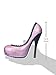 Hilarious Home High Heel Wine Bottle Holder - Stylish Conversation Starter Wine Rack (Pink Glitter) (Single Set)