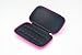 FLYMEI Portable Essential Oil Carrying Case Oils Case for Oils Organizer - Easy to Hold 16 (2ml/3ml) oil bottles (Pink)