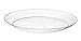 [40 Count] Embellish 6 Inch Dessert Plates Crystal Clear Disposable Heavy Duty Plastic, Ideal For Wedding, Catering, Parties, Buffets, Events, Or Everyday Use, 2 Packs