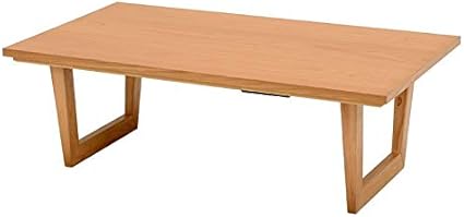 Amazon こたつ 1幅長方形 コタツテーブル サルトス1 天然杢オーク突板 Sanukiya こたつテーブル