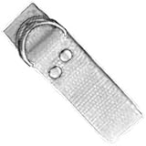 Champion Sports White Football Belt