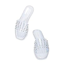Cape Robbin Kamon Jelly Sandals Slides for