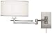 Possini Euro Aluno Plug-in Style Swing Arm Wall Lamp