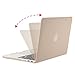MOSISO Compatible with MacBook Pro 13 inch Case 2015 2014 2013 end 2012 Older Version (Models: A1502 & A1425) with Retina Display, Protective Plastic Hard Shell Case Cover, Camel