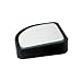 Senzeal 2x Rear View Mirror Fan Shape Reverse Auxiliary Wide-angle Lens 360° Adjustable Blind Spot Mirror Black