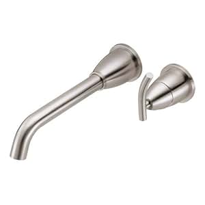 Amazon.com: Danze D216454BNT Sonora Single Handle Wall Mount Lavatory Faucet Trim, Brushed ...