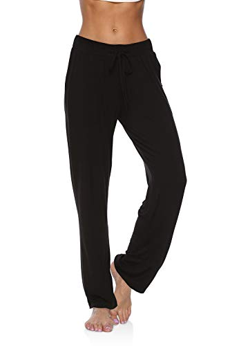 DIBAOLONG-Womens-Yoga-Pants-Wide-Leg-Comfy-Drawstring-Loose-Straight-Lounge-Running-Workout-Legging