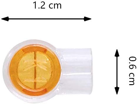 200 Pcs K1 Cable Connectors, Butt Splice Connectors Jelly Gel UY Connectors Button for Cable Data Phone Wire Joints - Image 3