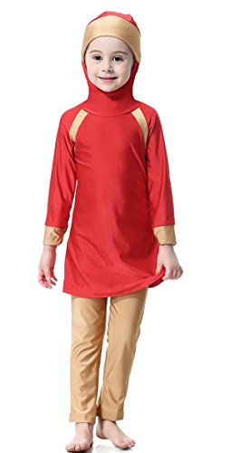 TianMai Moslim zwemkleding voor meisjes islamitische hijab zwemsuits lange mouwen burkini moslim zwemkleding TianMai Moslim zwemkleding voor meisjes islamitische hijab zwemsuits lange mouwen burkini moslim zwemkleding