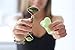 Real Jade Stone Roller & Gua Sha Massager Tool in Perfect Eva Case - Anti-aging Therapy for Brightening and Relaxing your Facial Skin TODAY with Jarolly - eBook, Cupping & Cosmetic Headband in Set