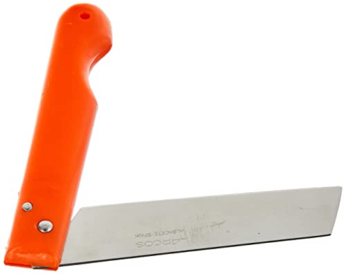 Coltello Multiuso Professionale da 90 mm in Acciaio Inossidabile con Fodero in Polipropilene – Ideale per Tagli Multipli – Arancione, Serie Albacete