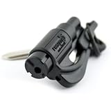 resqme The Original Keychain Car Escape Tool, Made in USA (Black)