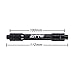 ZTTO 15mm Thru Axle to 5mm Quick Release Skewers Adapter Conversion (Black)