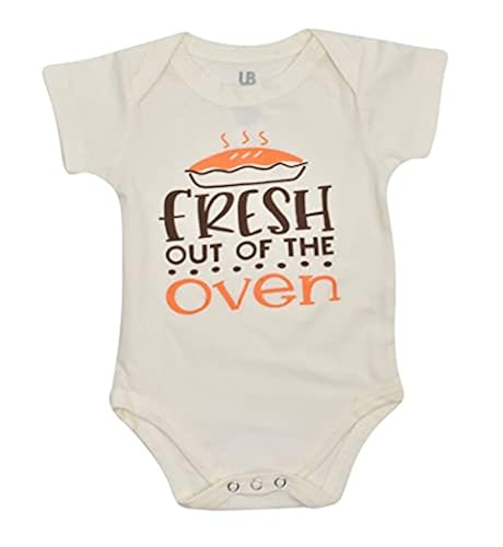 Unique Baby Unisex Fresh Out Of The Oven Thanksgiving Layette Set