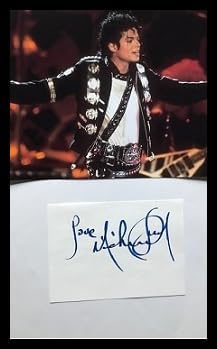 Michael Jackson Signed Photo: Own the Legend